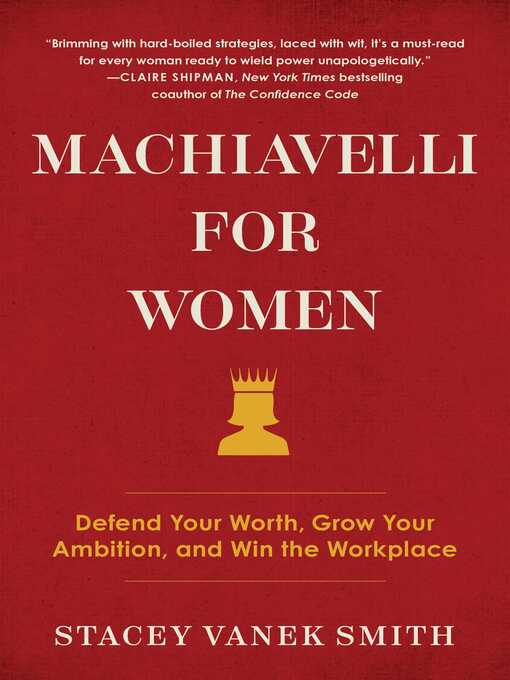 Title details for Machiavelli for Women by Stacey Vanek Smith - Available
